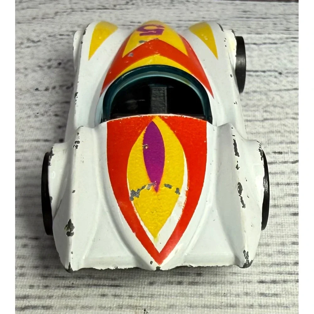 1976 Hot Wheels Second Wind Flying Colors White Redline Diecast‎ Hong Kong
